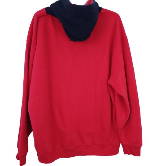University of Louisville Cardinals Hooded Sweatshirt XL XLARGE Men Red, Pockets - Picture 2 of 4